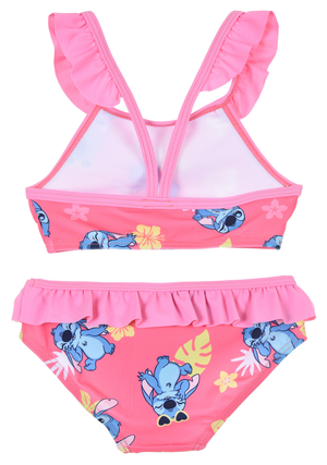 Costume Mare Stitch DISNEY Bikini Due Pezzi Top e Slip 12/36 Mesi -Ye05020rosa