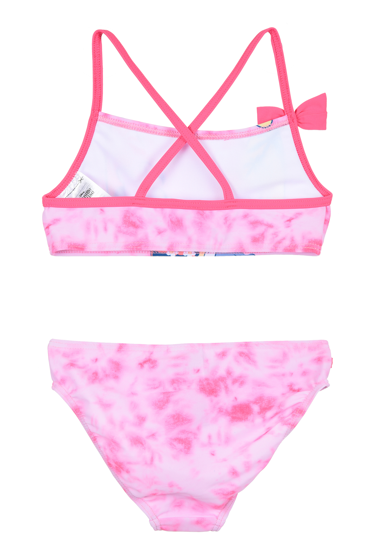 Costume Mare Minnie e Paperina DISNEY Bikini Due Pezzi Top e Slip Bambina - Ye18085rosa