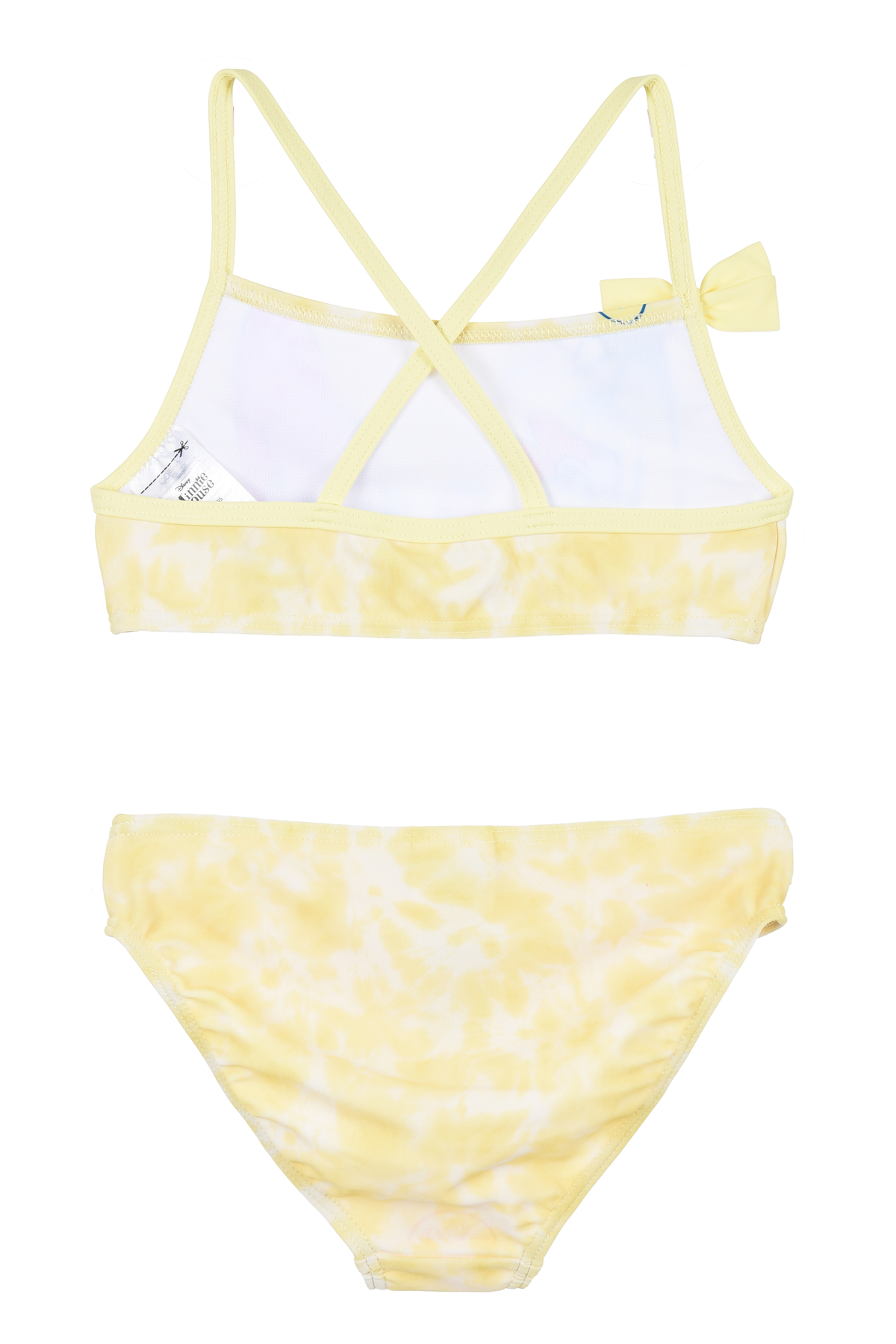 Costume Mare Minnie e Paperina DISNEY Bikini Due Pezzi Top e Slip Bambina - Ye18085giallo