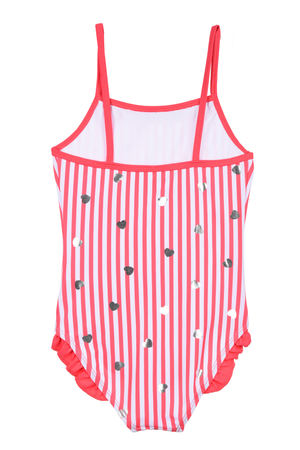 Costume Mare Minnie Mouse DISNEY Intero 1 Pezzo Bambina Piscina - Ye18084rosso