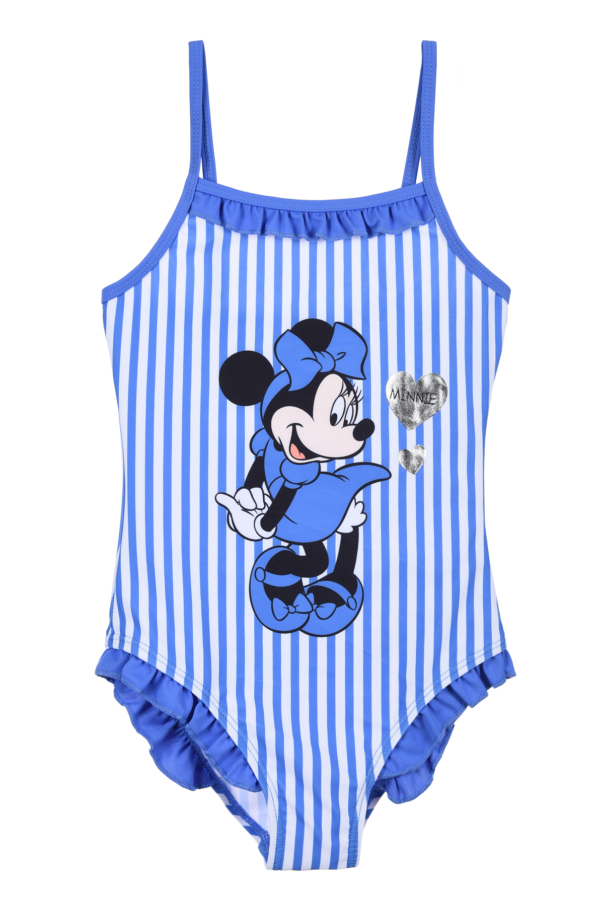 Costume Mare Minnie Mouse DISNEY Intero 1 Pezzo Bambina Piscina - Ye18084blu