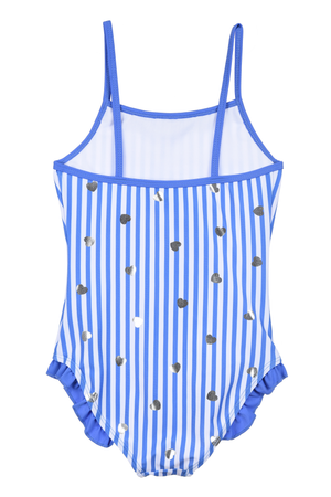 Costume Mare Minnie Mouse DISNEY Intero 1 Pezzo Bambina Piscina - Ye18084blu