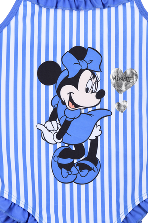 Costume Mare Minnie Mouse DISNEY Intero 1 Pezzo Bambina Piscina - Ye18084blu