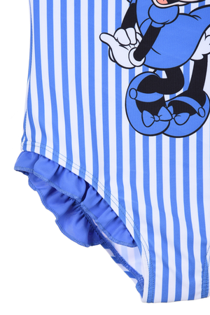 Costume Mare Minnie Mouse DISNEY Intero 1 Pezzo Bambina Piscina - Ye18084blu