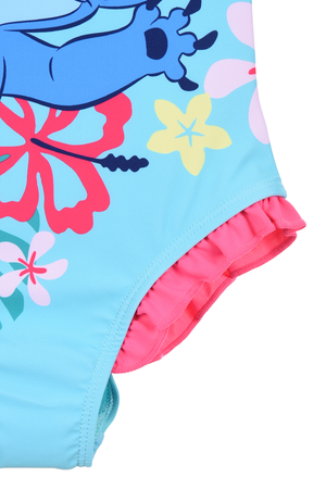 Costume Mare Stitch DISNEY Intero 1 Pezzo Bambina Piscina- Ye18180turchese