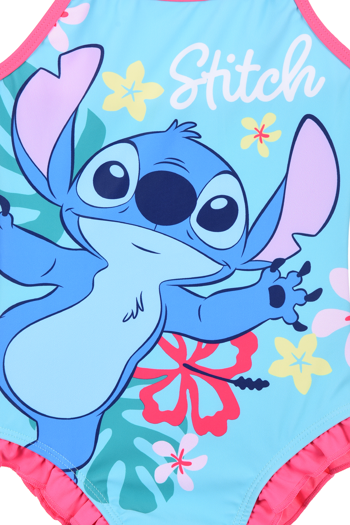 Costume Mare Stitch DISNEY Intero 1 Pezzo Bambina Piscina- Ye18180turchese