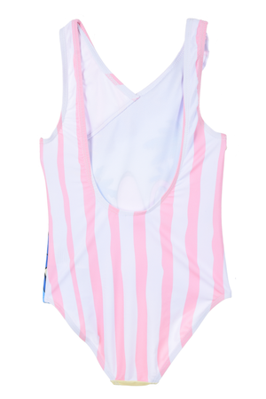 Costume Mare Stitch e Angel DISNEY Intero 1 Pezzo Bambina Piscina - Ye18212rosa