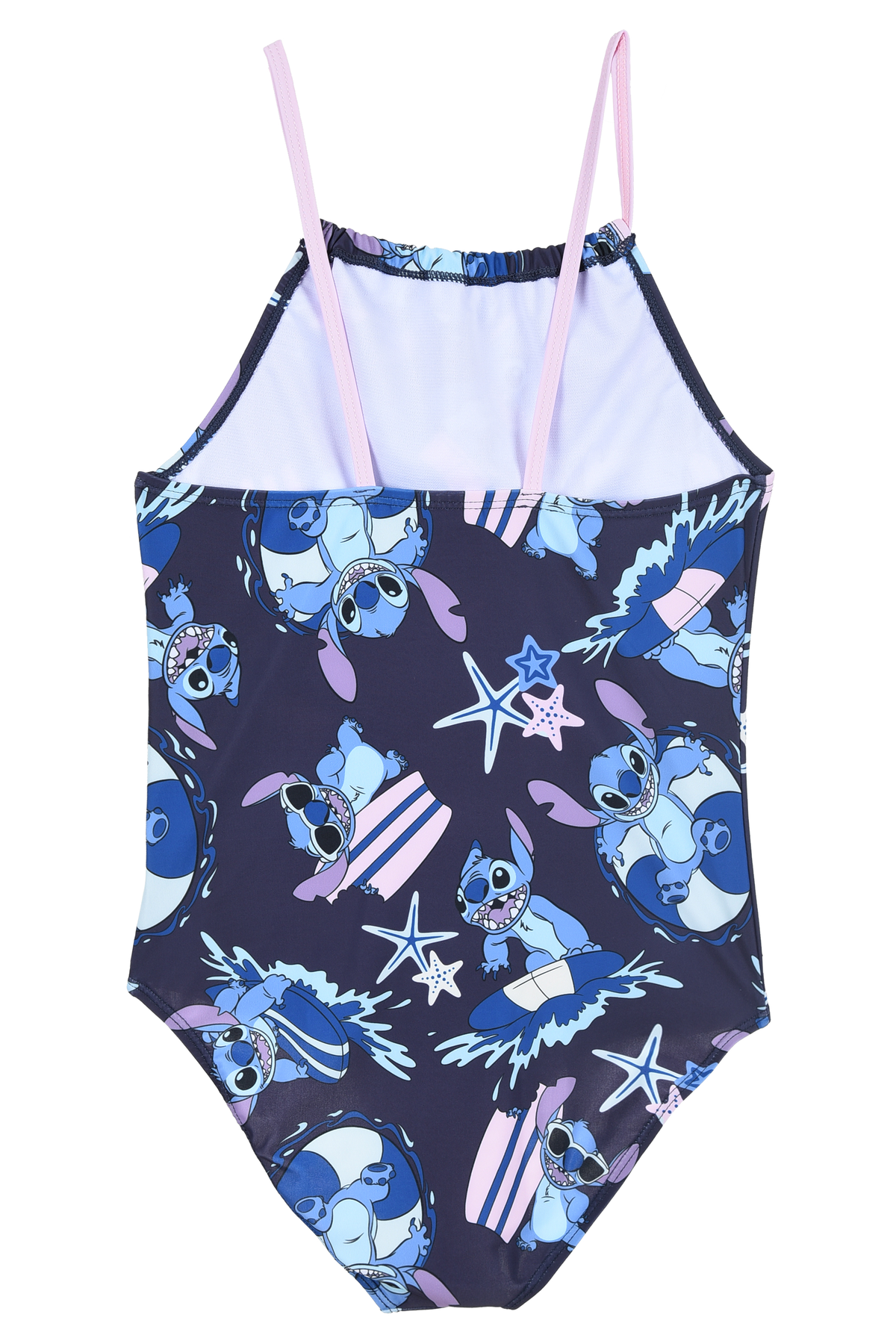Costume Mare Stitch DISNEY Intero 1 Pezzo Ragazze Piscina Spiaggia - Ye18056blu