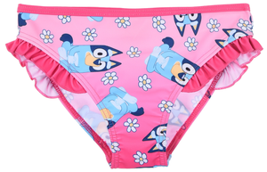Costume da Bagno Bluey Bikini 2 Pezzi Top e Slip Bambina Piscina Mare- Ye18004.grs/fucsia