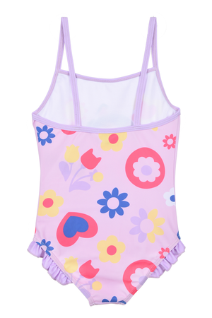Costume Mare Gabby's Dollhouse Intero 1 Pezzo Bambina Piscina- Ye18051rosa