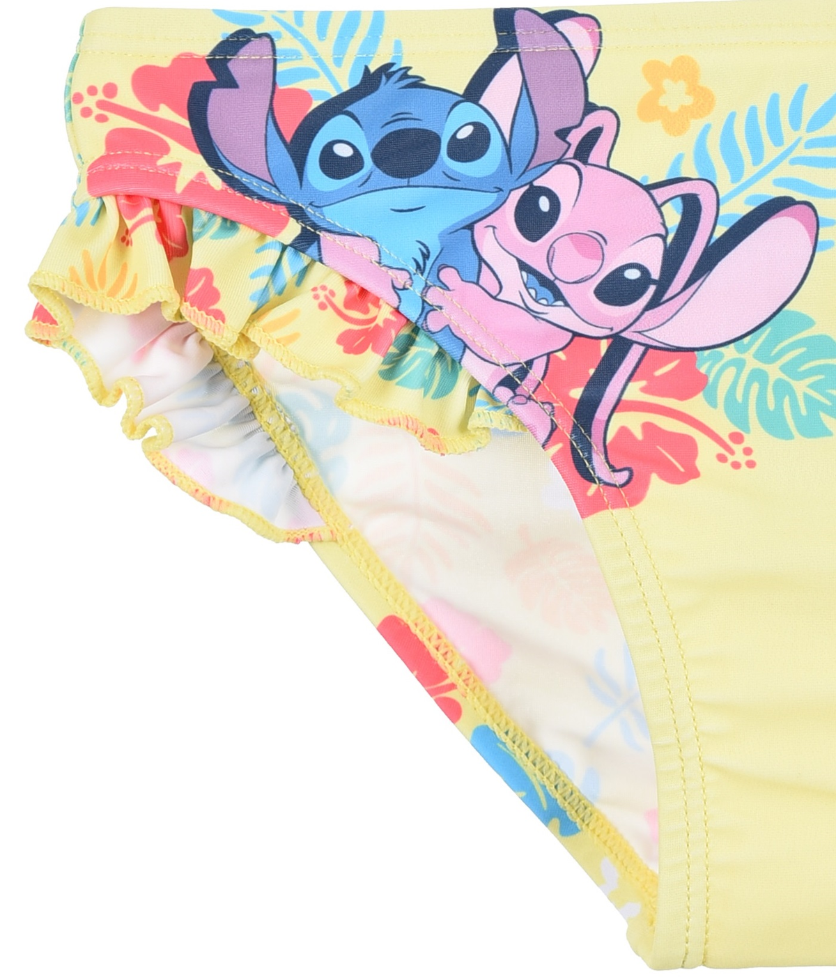 Costume Mare Stitch e Angel DISNEY Modello Slip Mutandina Bambina -Ye18211giallo