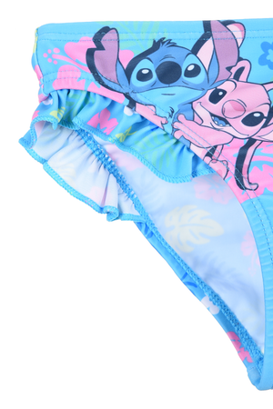 Costume Mare Stitch e Angel DISNEY Modello Slip Mutandina Bambina -Ye18211azzurro