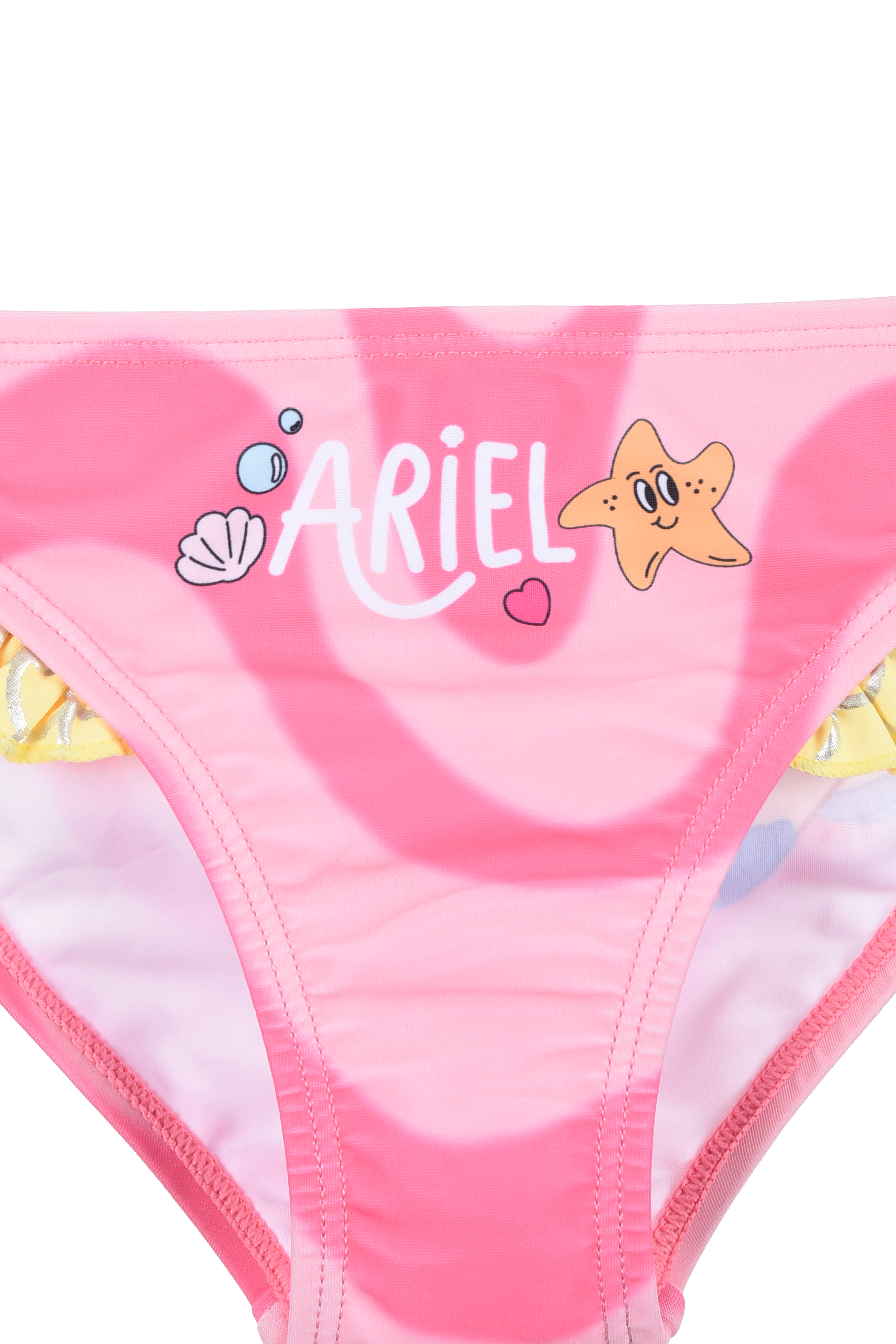 Costume Mare la Sirenetta Ariel DISNEY Modello Slip Mutandina Bambina -Ye18011rosa