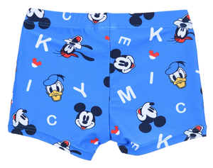 Costume Mare Topolino Mickey DISNEY Modello Parigamba 12/36 Mesi -Ye05006azzurro