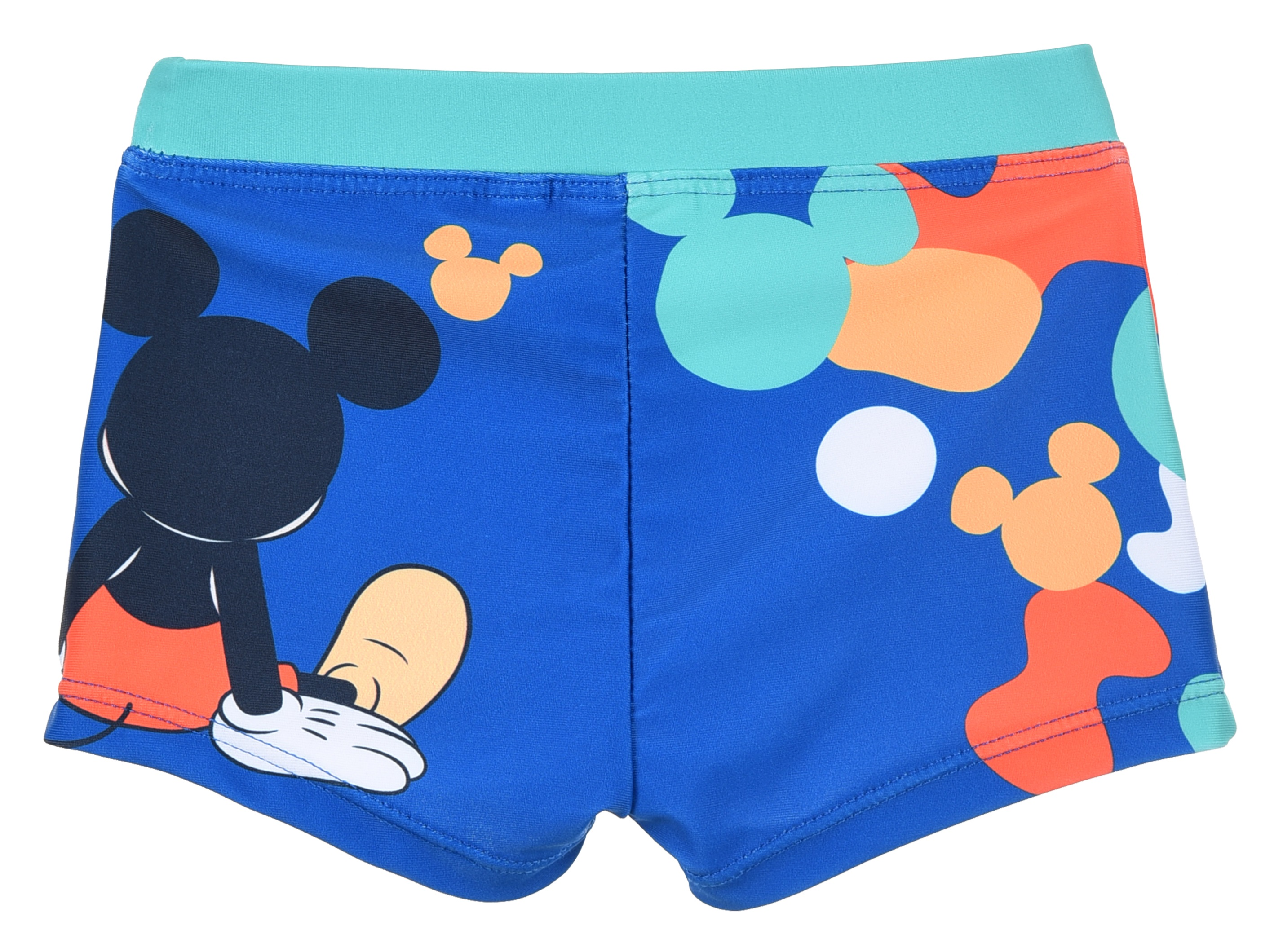 Costume Mare Topolino Mickey DISNEY Modello Parigamba Piscina -Ye05005verdeacqua
