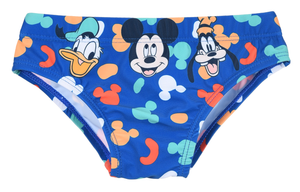 Costume Mare Topolino Mickey DISNEY Modello Slip Mutandina Piscina -Ye05001blu
