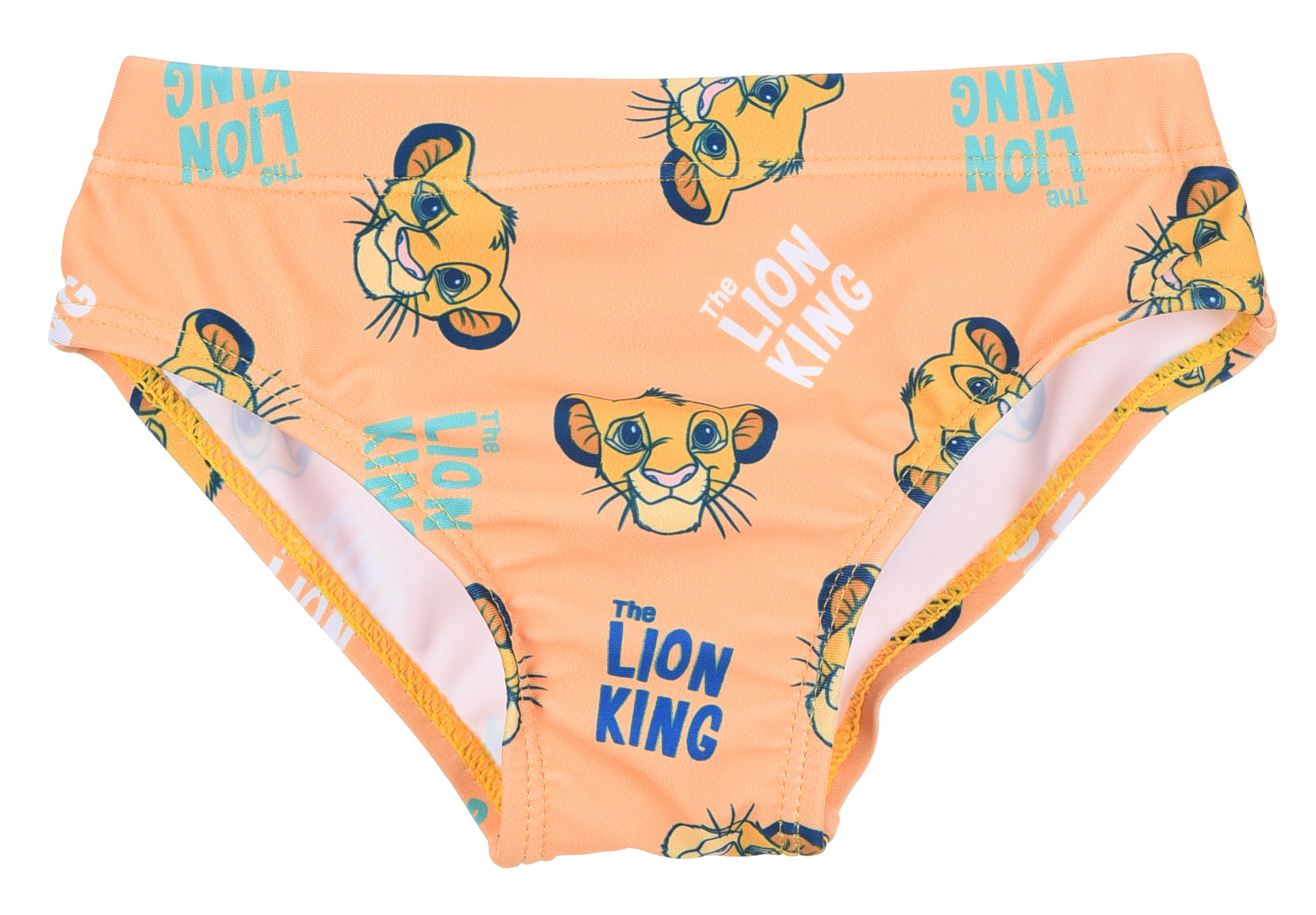 Costume Mare Simba il Re Leone DISNEY Modello Slip Mutandina Piscina - Ye05008arancio