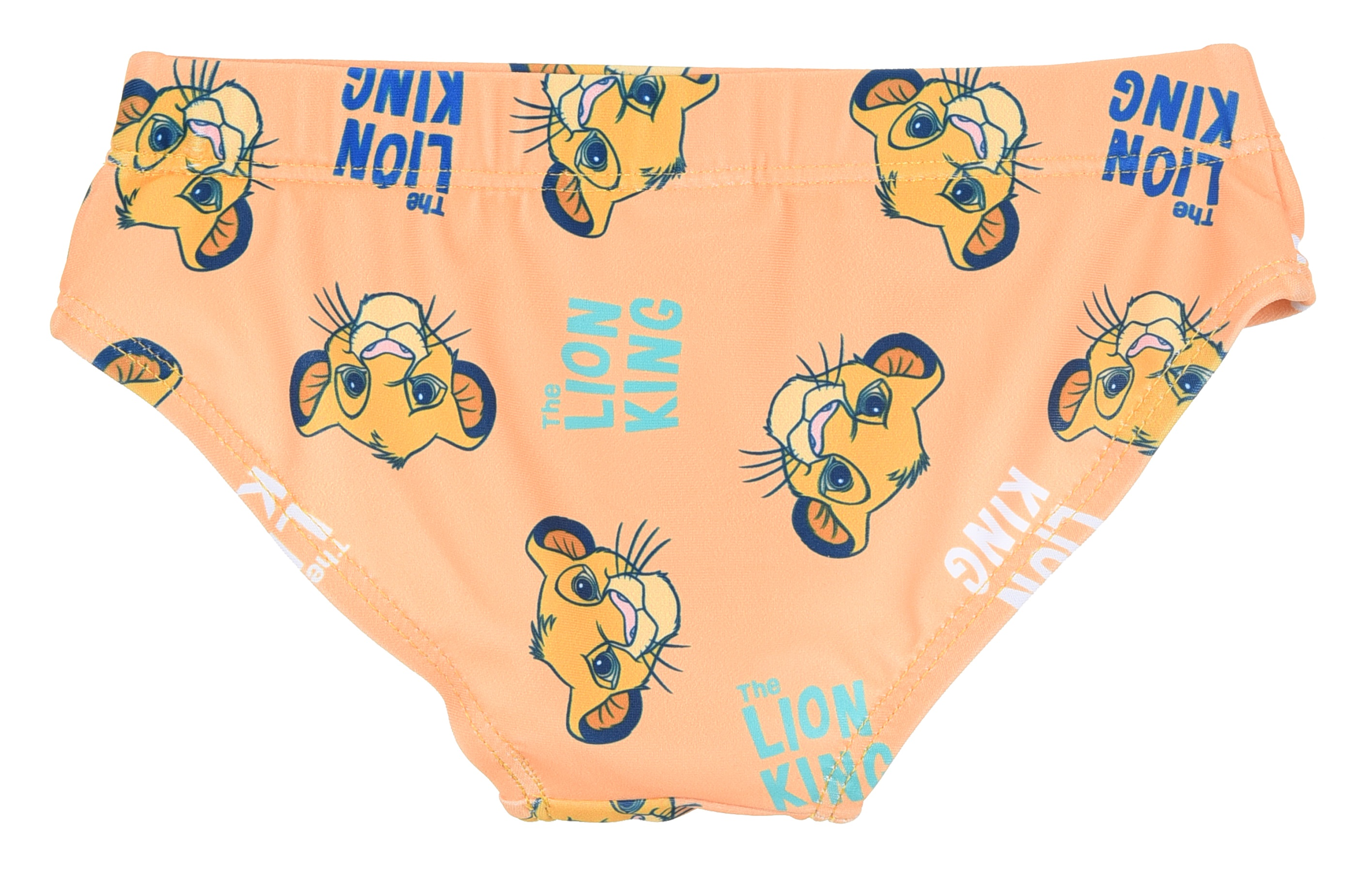 Costume Mare Simba il Re Leone DISNEY Modello Slip Mutandina Piscina - Ye05008arancio