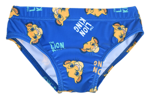 Costume Mare Simba il Re Leone DISNEY Modello Slip Mutandina Piscina - Ye05008blu