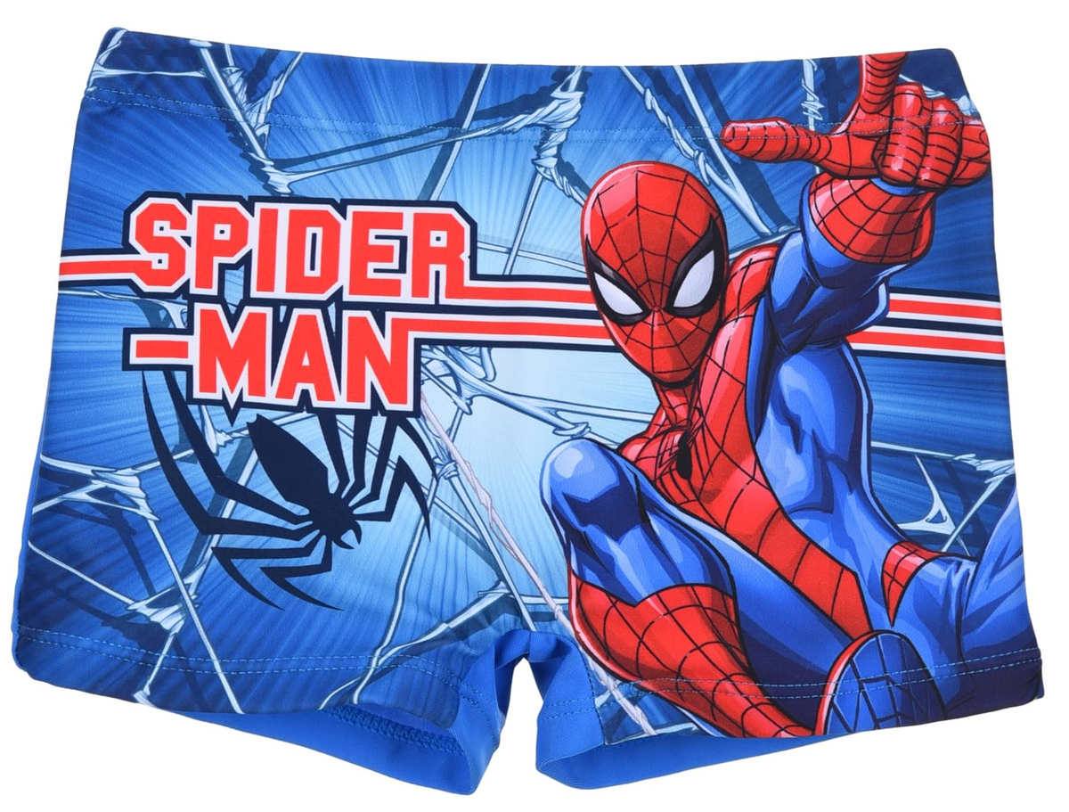 Costume Mare Spiderman MARVEL Modello Parigamba Boxer Piscina -Ye18123blu