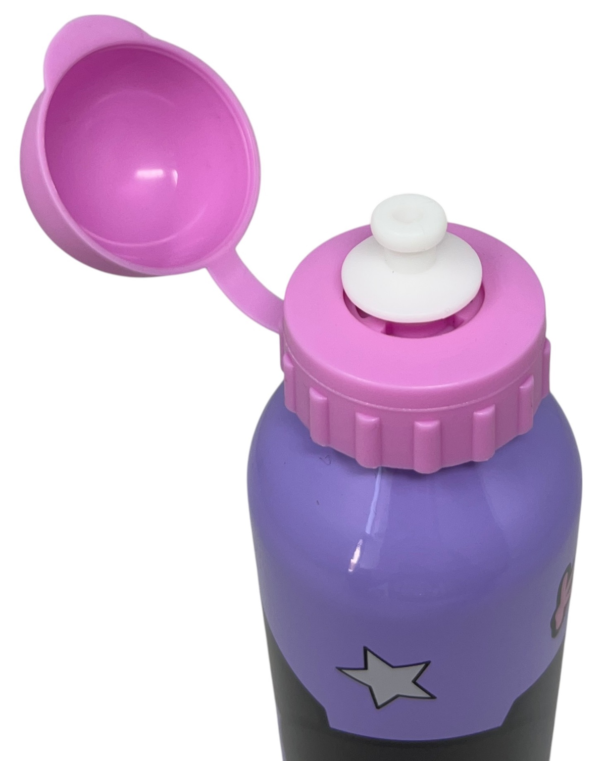 Borraccia in Alluminio Kuromi con Beccuccio e Coperchio 500 Ml - Ku00007/r