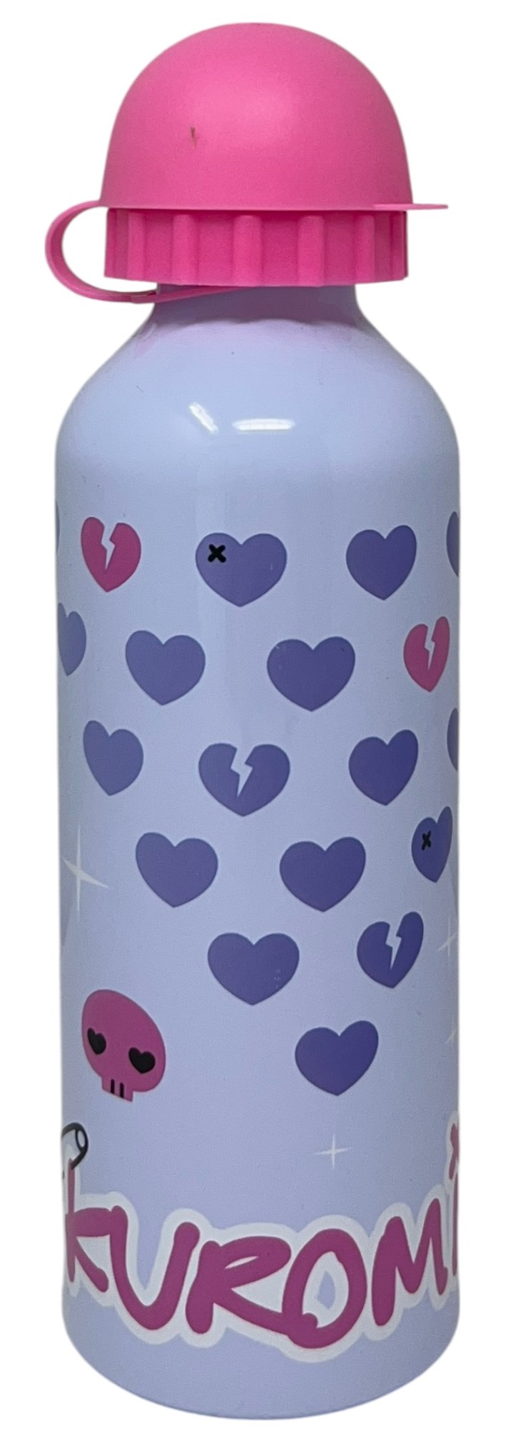 Borraccia in Alluminio Kuromi con Beccuccio e Coperchio 500 Ml - Ku00007/f