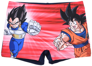 Costume Mare Dragon Ball Super Modello Parigamba Boxer Elasticizzato Piscina - Ye18034rosso