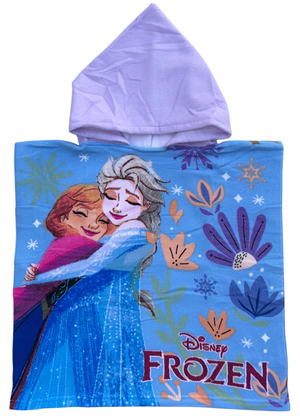 Poncho Mare Frozen DISNEY 100 X 50 CM Accappatoio per Bambini 100% Pl - Fro36-5076
