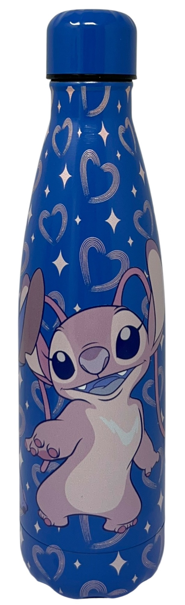 Borraccia Termica Stitch e Angel DISNEY in Acciaio Inox Bottiglia con Tappo Svitabile 500 Ml - D11291te/b