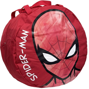 Borsa Portagiochi Spiderman MARVEL Rotonda con Manici e Chiusura a Zip 50x32 CM - M08938mc
