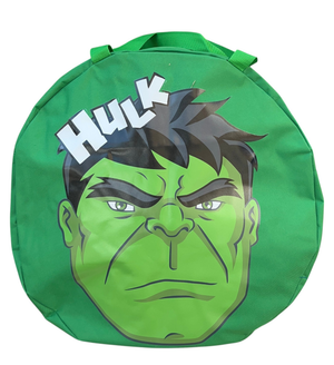 Borsa Portagiochi Hulk Avengers MARVEL Rotonda con Manici e Chiusura a Zip 50x32 CM - M08944mc