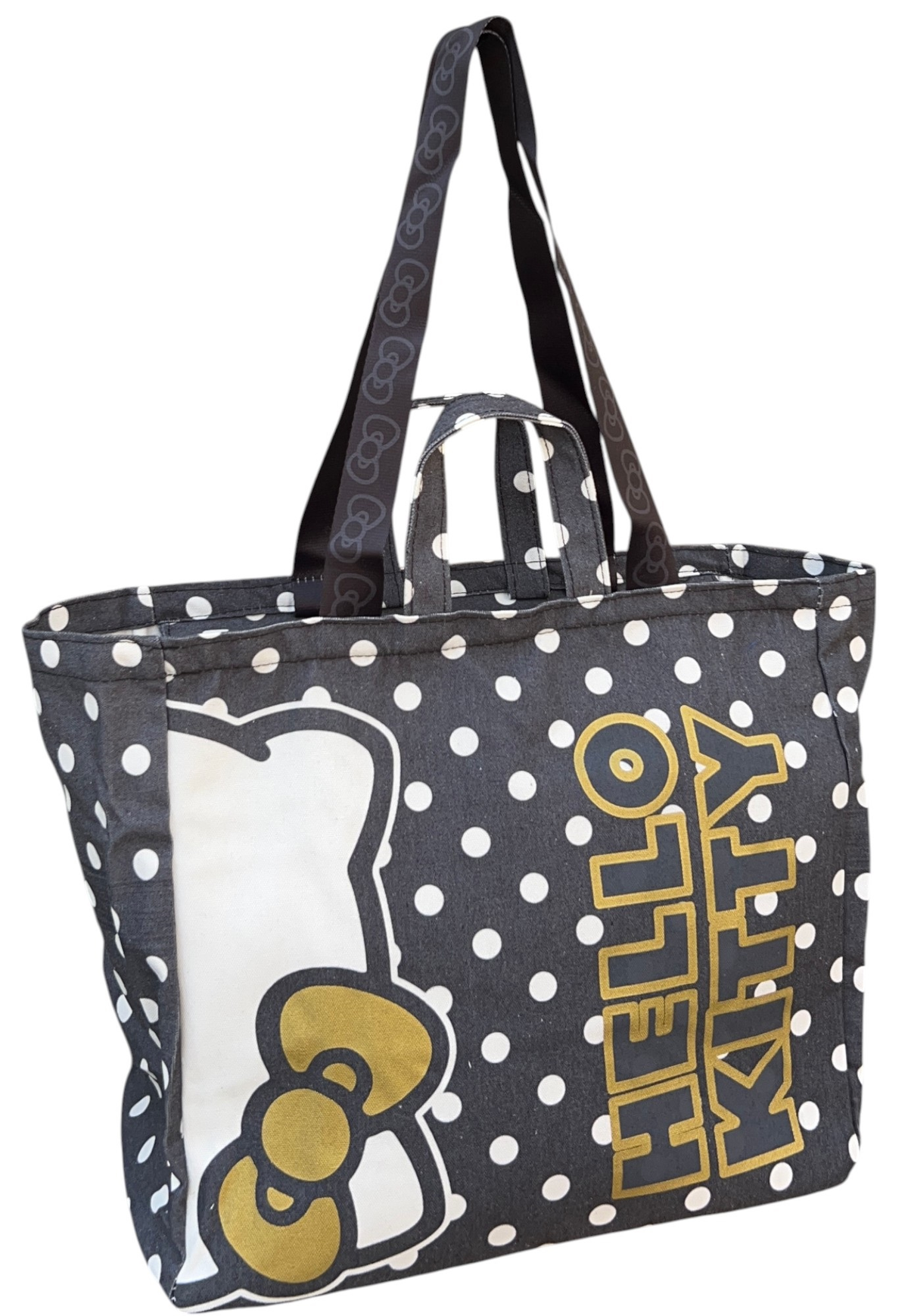 Borsa con Manici Hello Kitty Sanrio Shopper con Tracolla Borsa Mare Tempo Libero - H09196mc