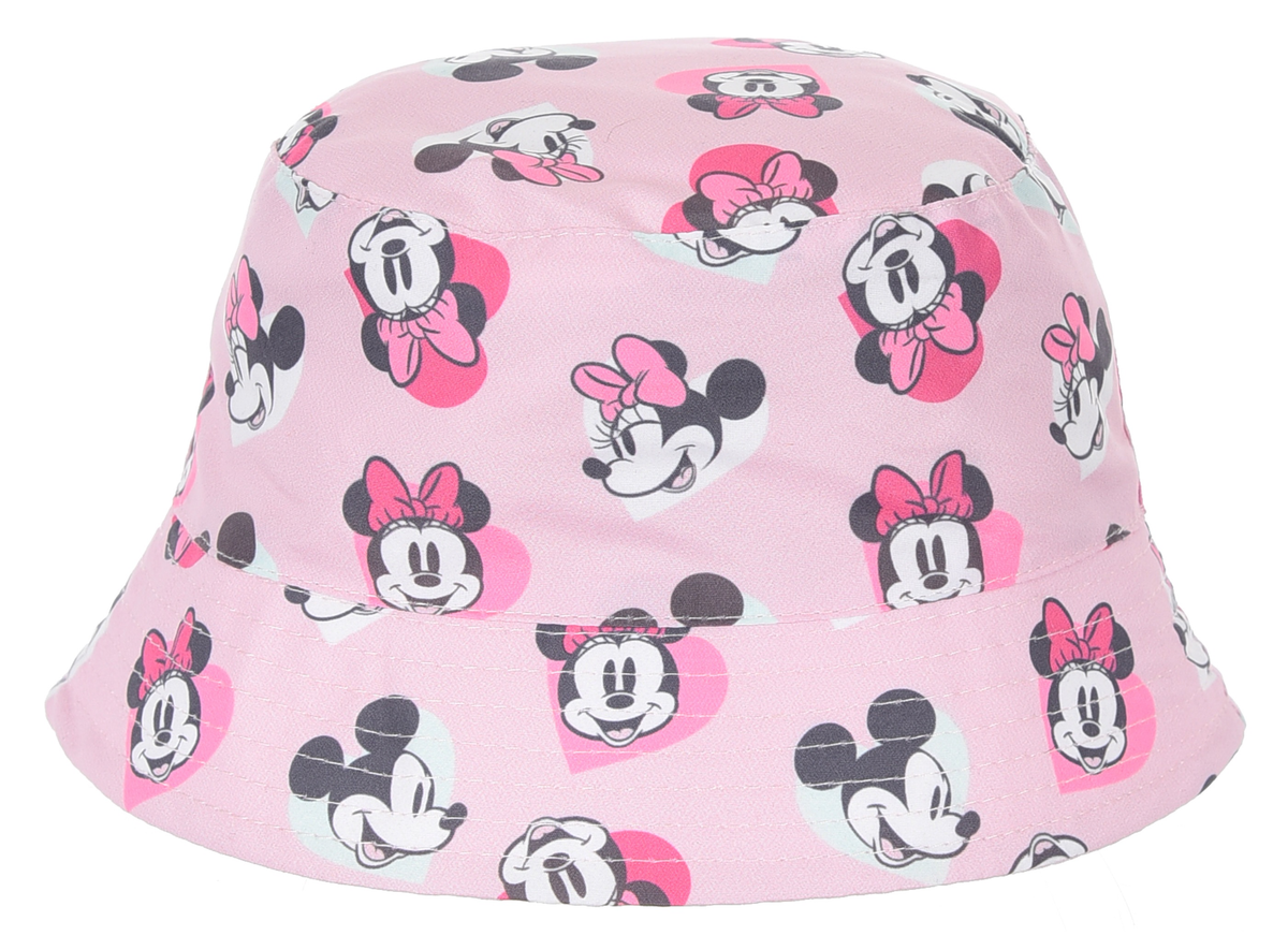 Cappello Minnie DISNEY Berretto Modello Alla Pescatora Bambina - Ye45017rosa