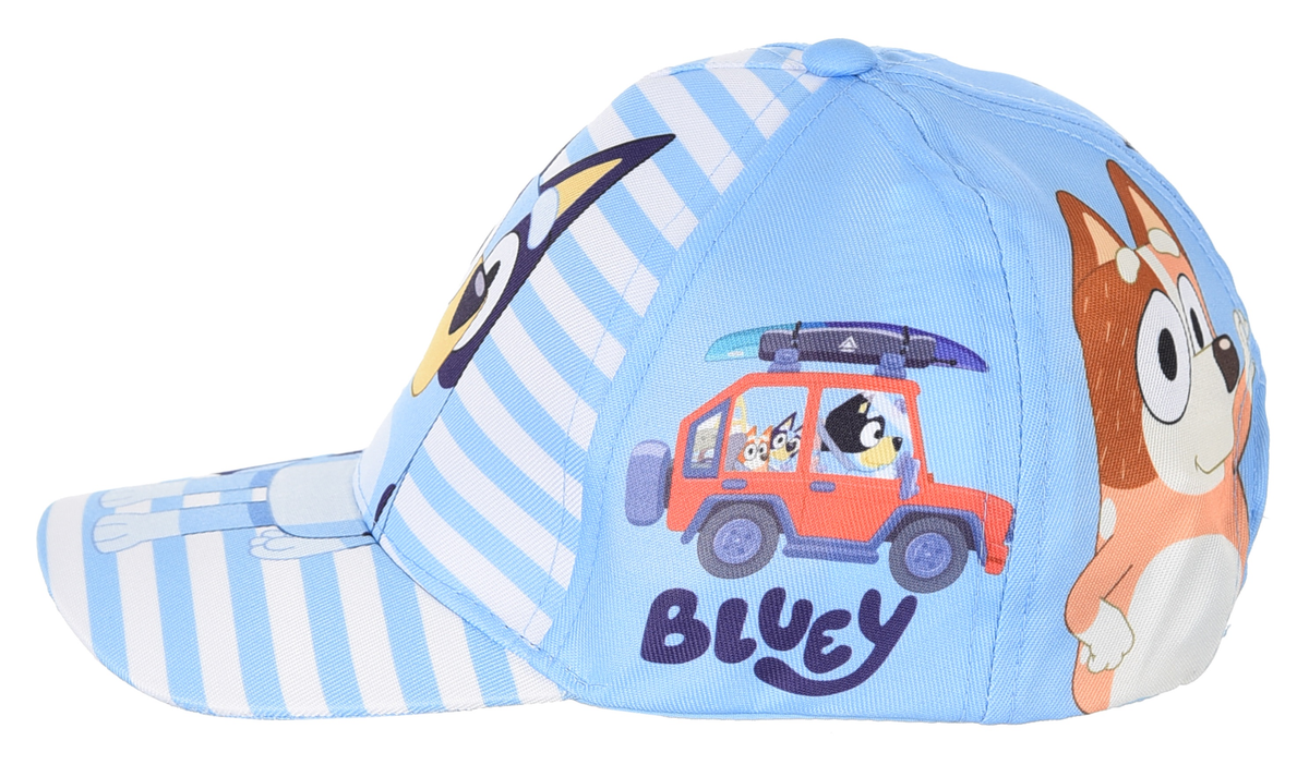Cappello Bluey e Bingo con Visiera Berretto Estivo Regolabile Bambino - Ye40001.rec
