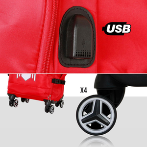 Trolley da Viaggio Spiderman MARVEL 55 CM Valigia Morbida in Tessuto con Manico Telescopico a Scomparsa - 06235