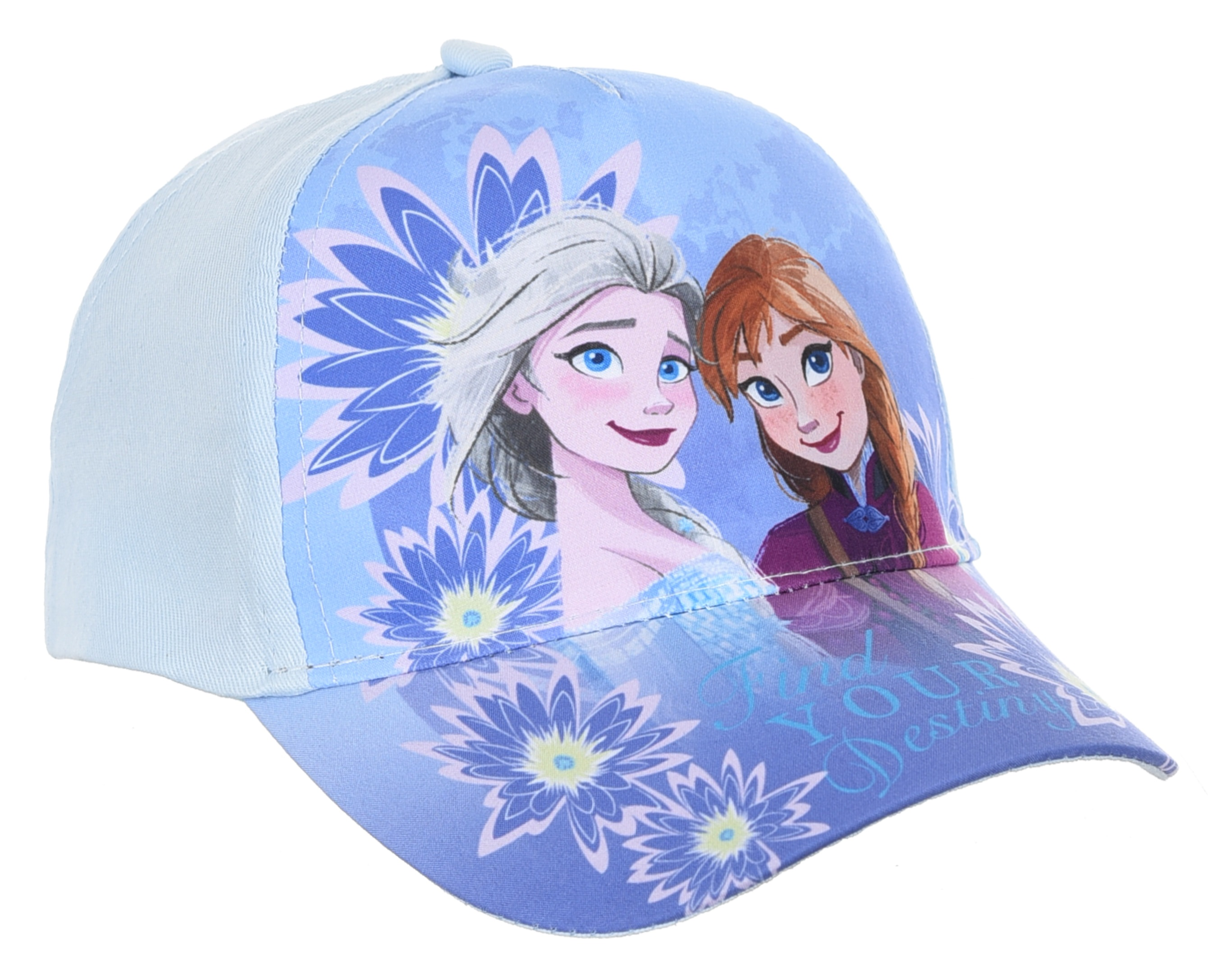 Cappello Frozen DISNEY con Visiera Berretto Estivo Regolabile Bambina - Ye40020azzurro