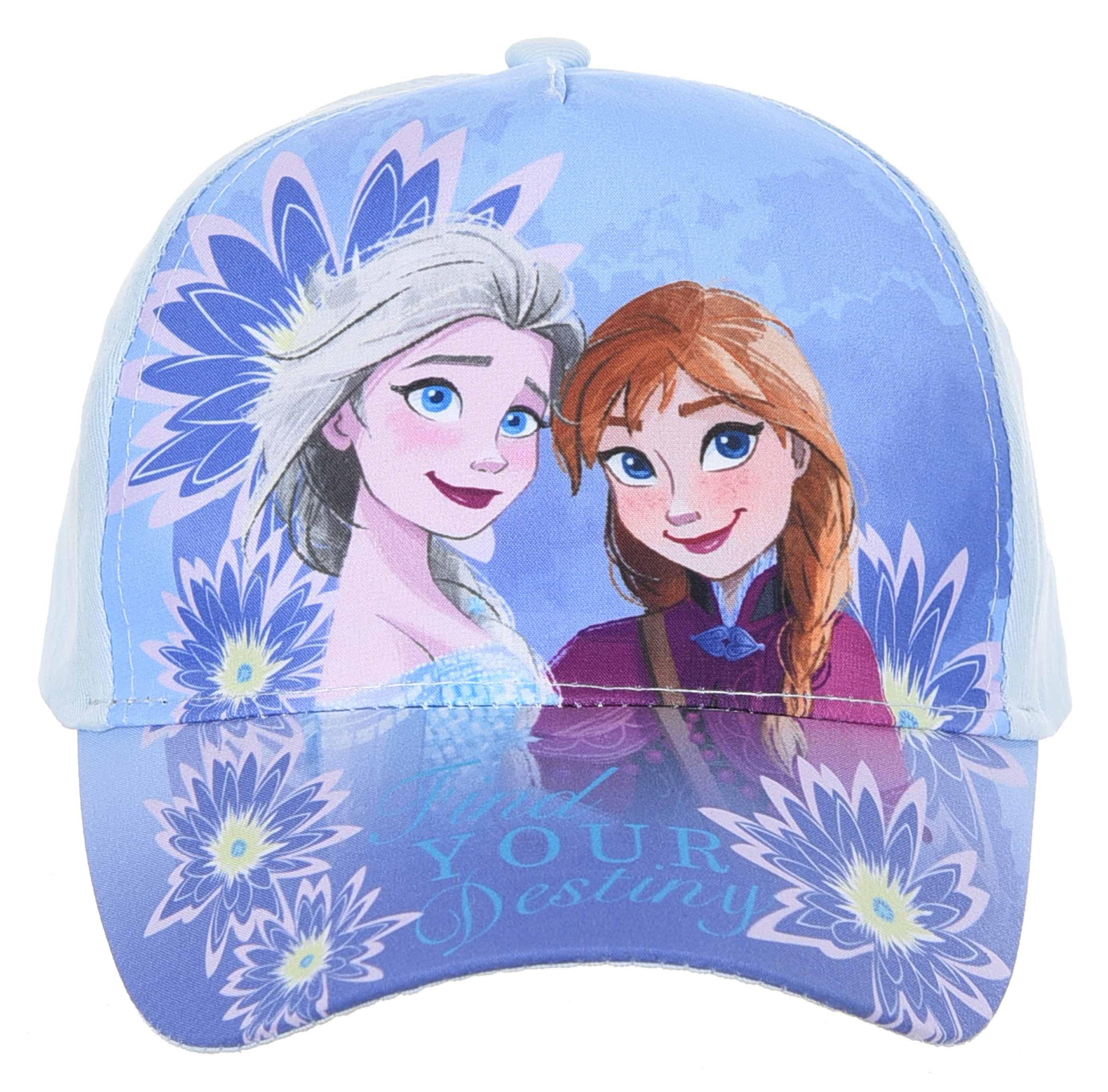 Cappello Frozen DISNEY con Visiera Berretto Estivo Regolabile Bambina - Ye40020azzurro