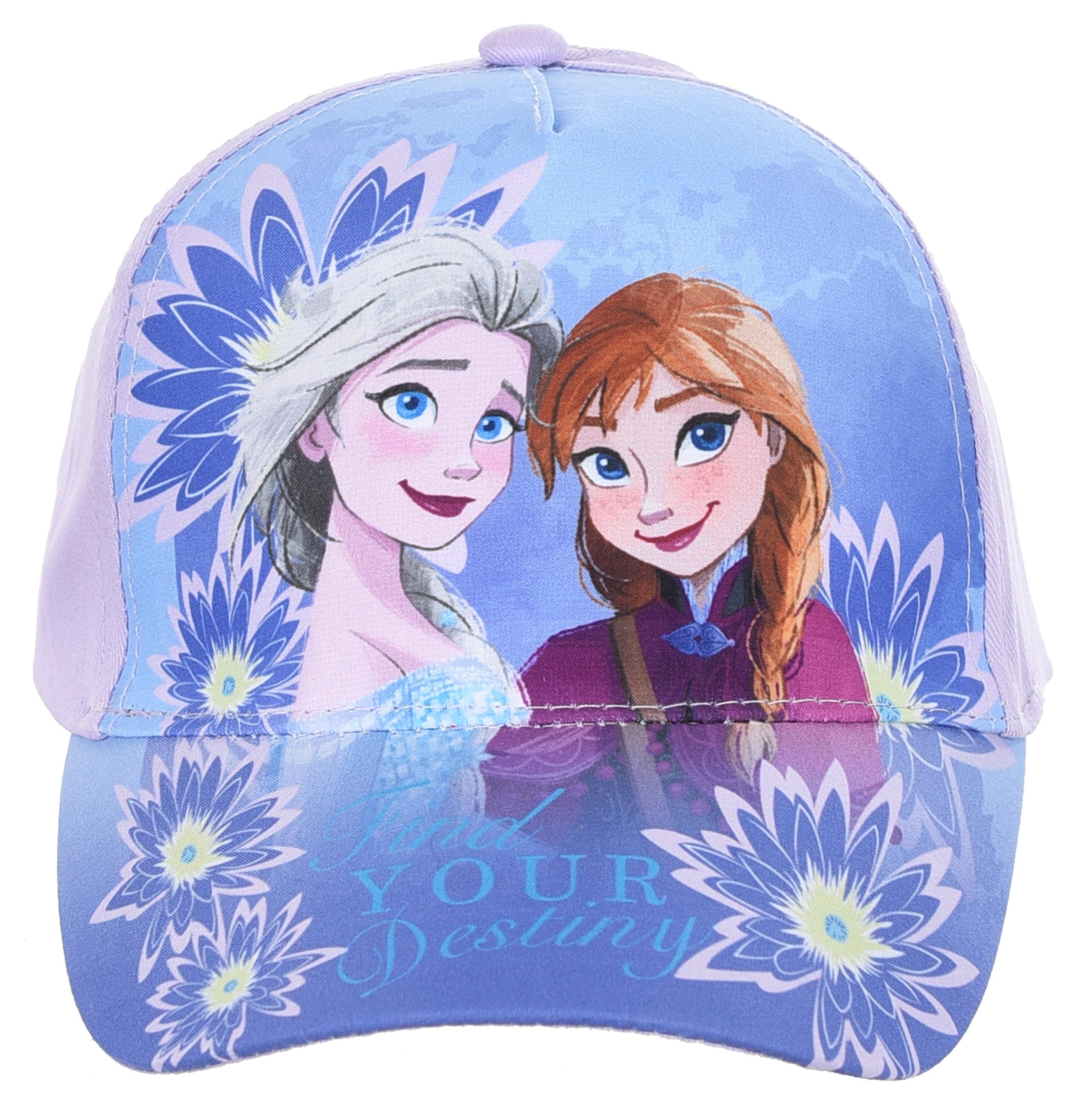 Cappello Frozen DISNEY con Visiera Berretto Estivo Regolabile Bambina - Ye40020lilla