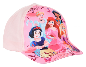 Cappello Principesse DISNEY con Visiera Berretto Estivo Regolabile Bambina - Ye40112rosa