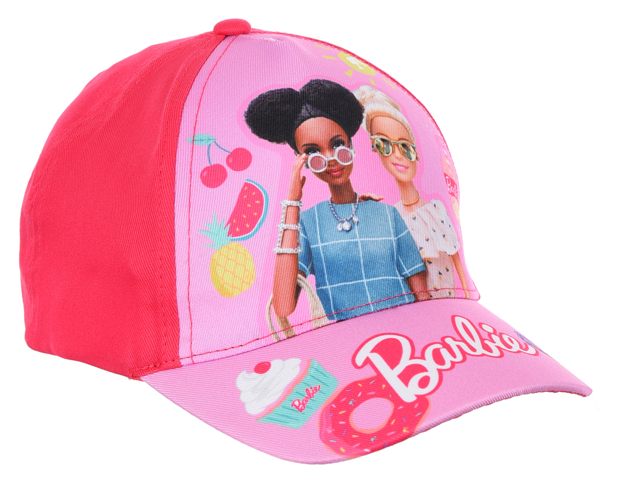 Cappello Barbie con Visiera Berretto Estivo Regolabile Bambina - Ye40008fucsia
