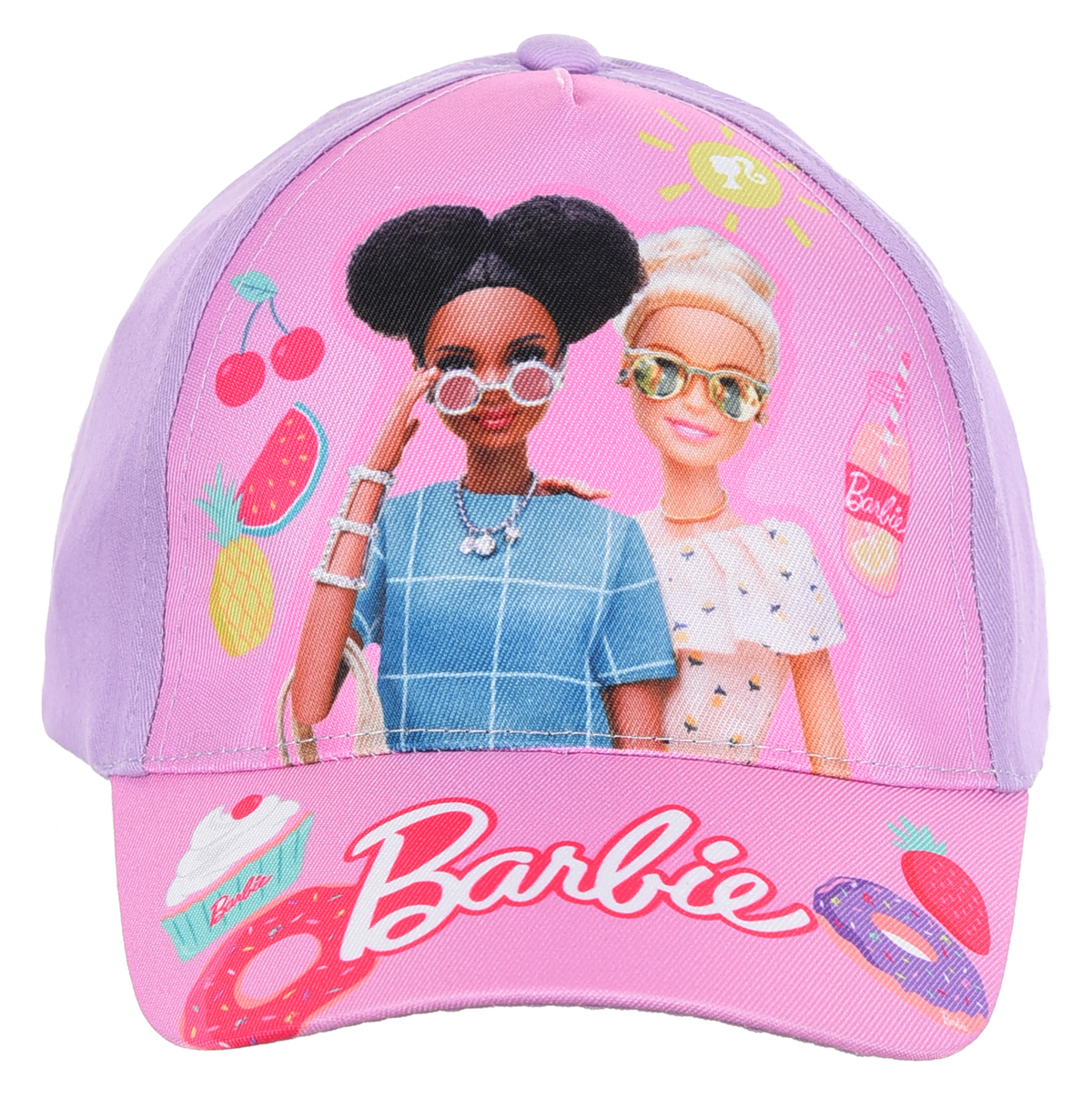 Cappello Barbie con Visiera Berretto Estivo Regolabile Bambina - Ye40008lilla