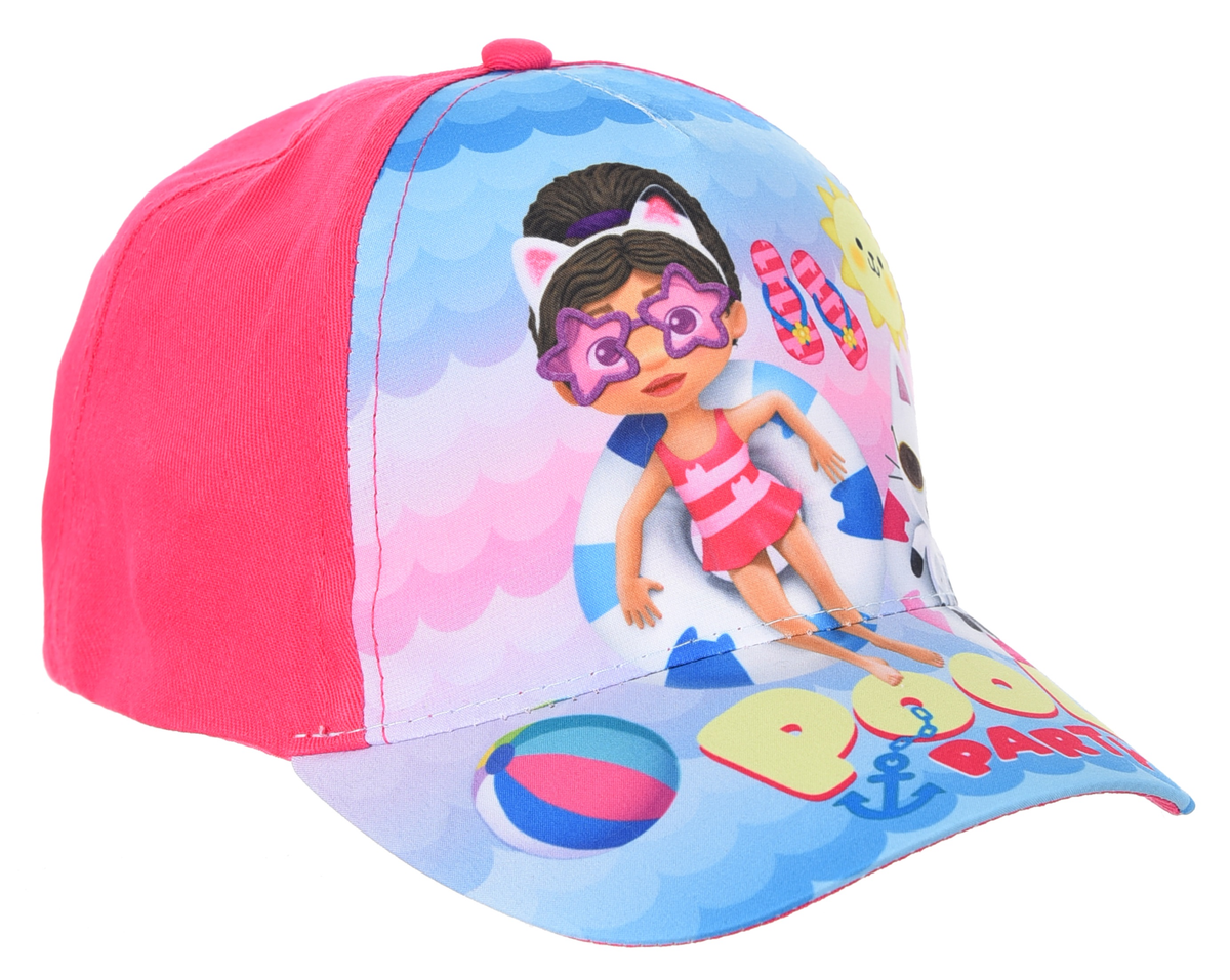 Cappello Gabby's Dollhouse con Visiera Berretto Estivo Regolabile Bambina - Ye40024fucsia