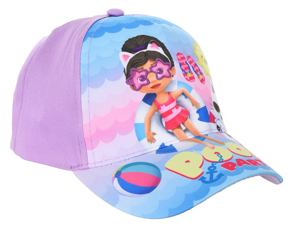 Cappello Gabby's Dollhouse con Visiera Berretto Estivo Regolabile Bambina - Ye40024lilla