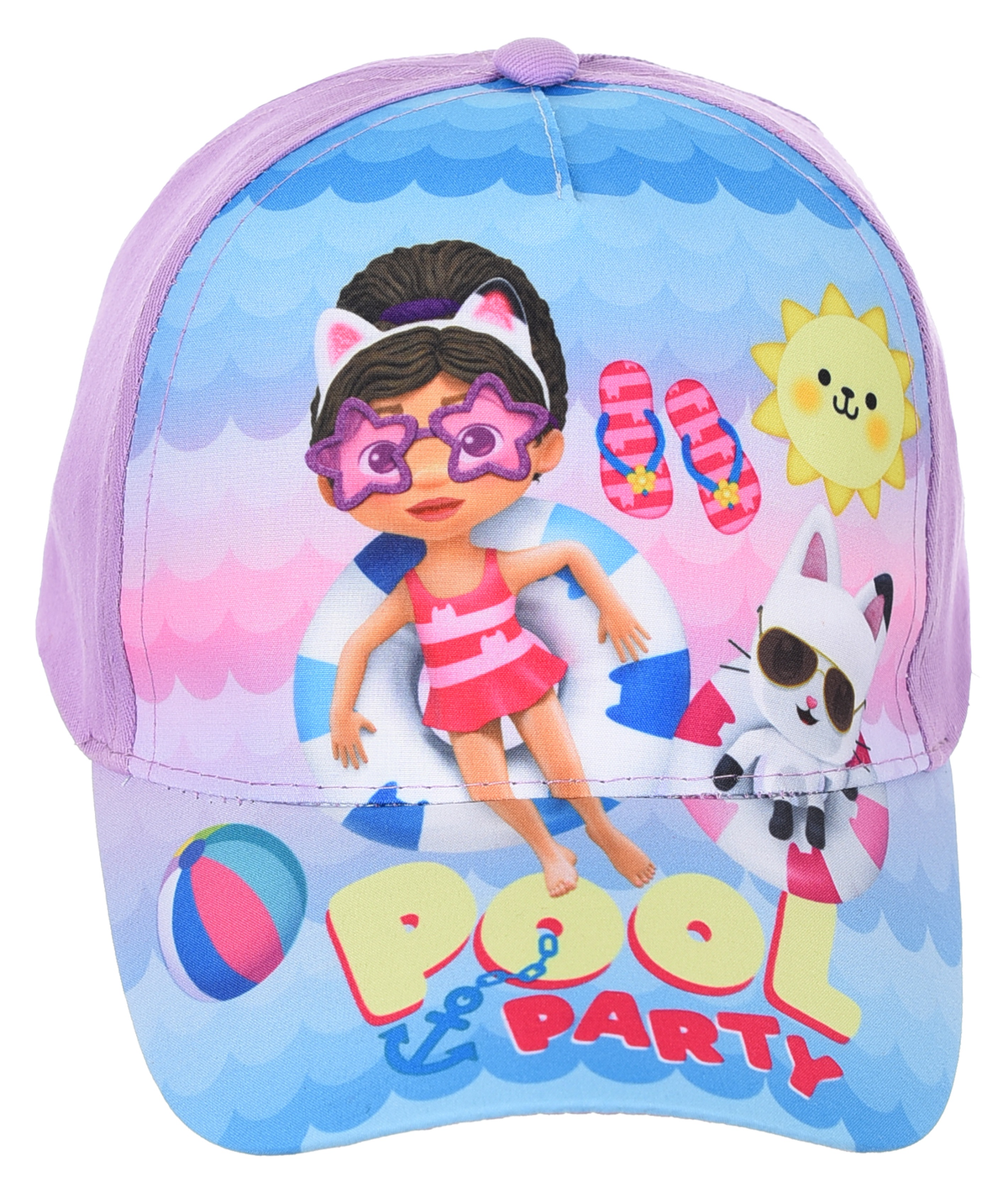 Cappello Gabby's Dollhouse con Visiera Berretto Estivo Regolabile Bambina - Ye40024lilla