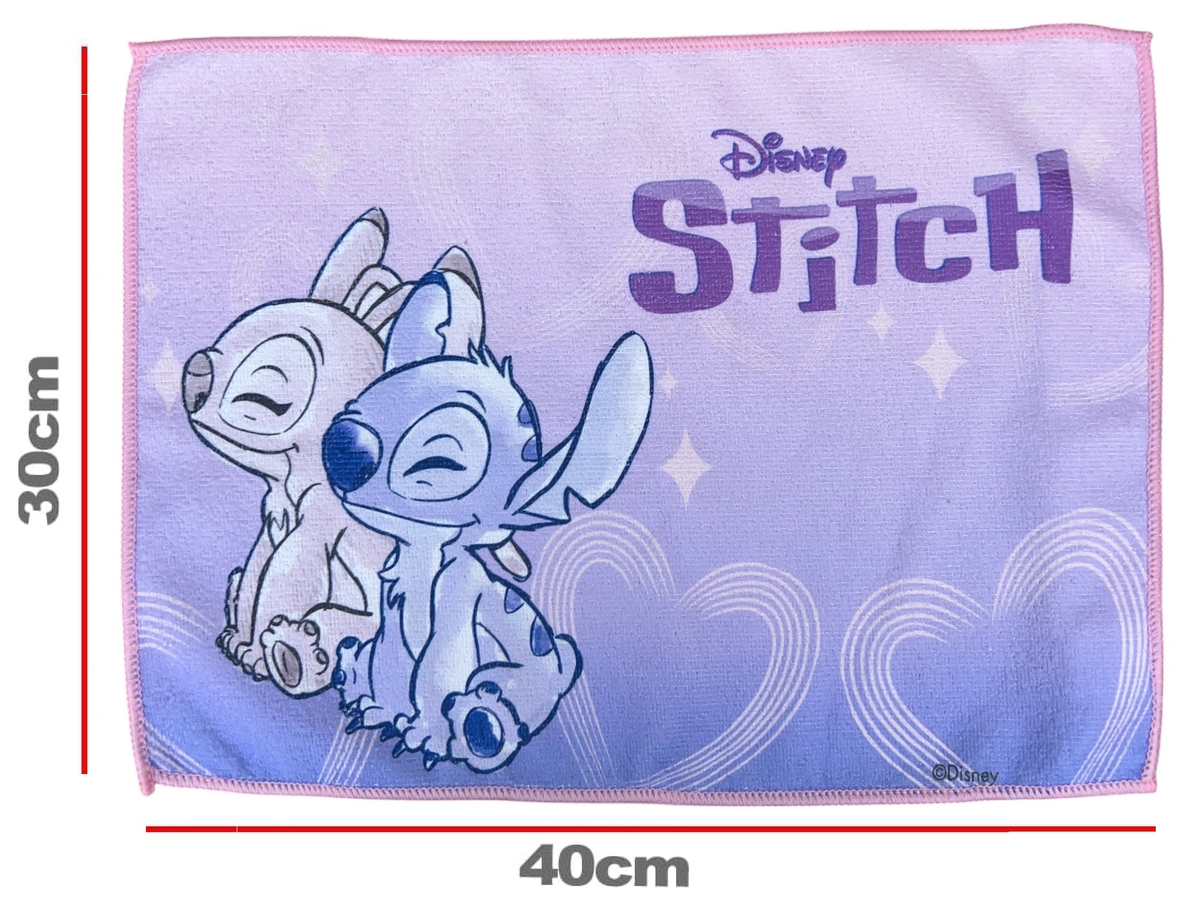 Tovaglietta Stitch Angel DISNEY in Tessuto da Colazione Pranzo Cm.40x30 - Lst1000-G
