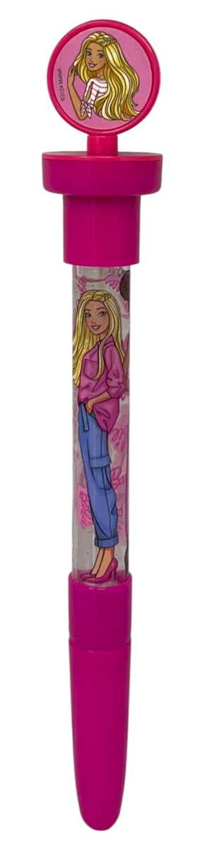 Penna 3 in 1 Barbie Penna a Sfera Timbro Bolle di Sapone Gioco per Bambini - Br1063