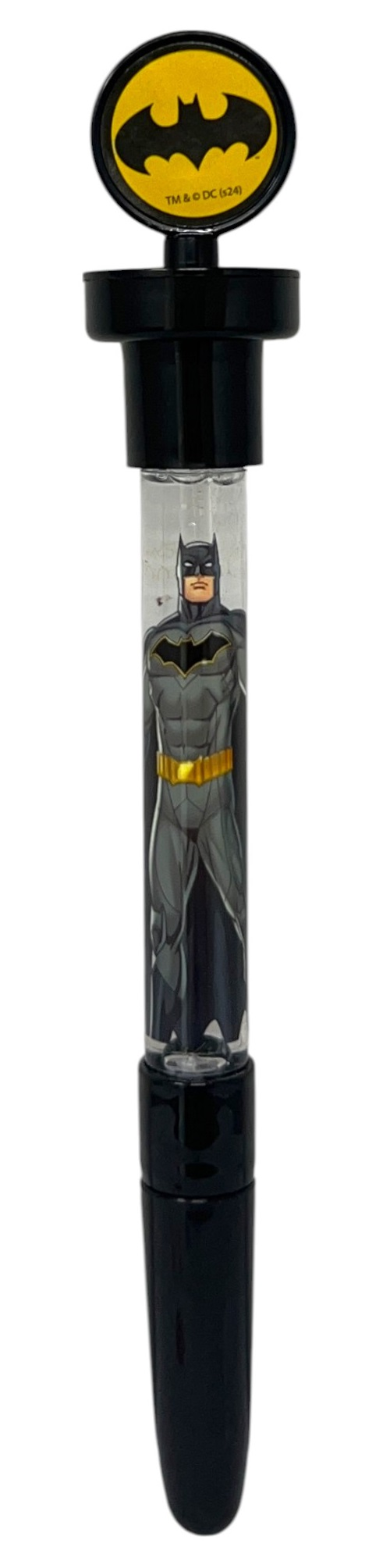 Penna 3 in 1 Batman Penna a Sfera Timbro Bolle di Sapone Gioco per Bambini - Ba1063