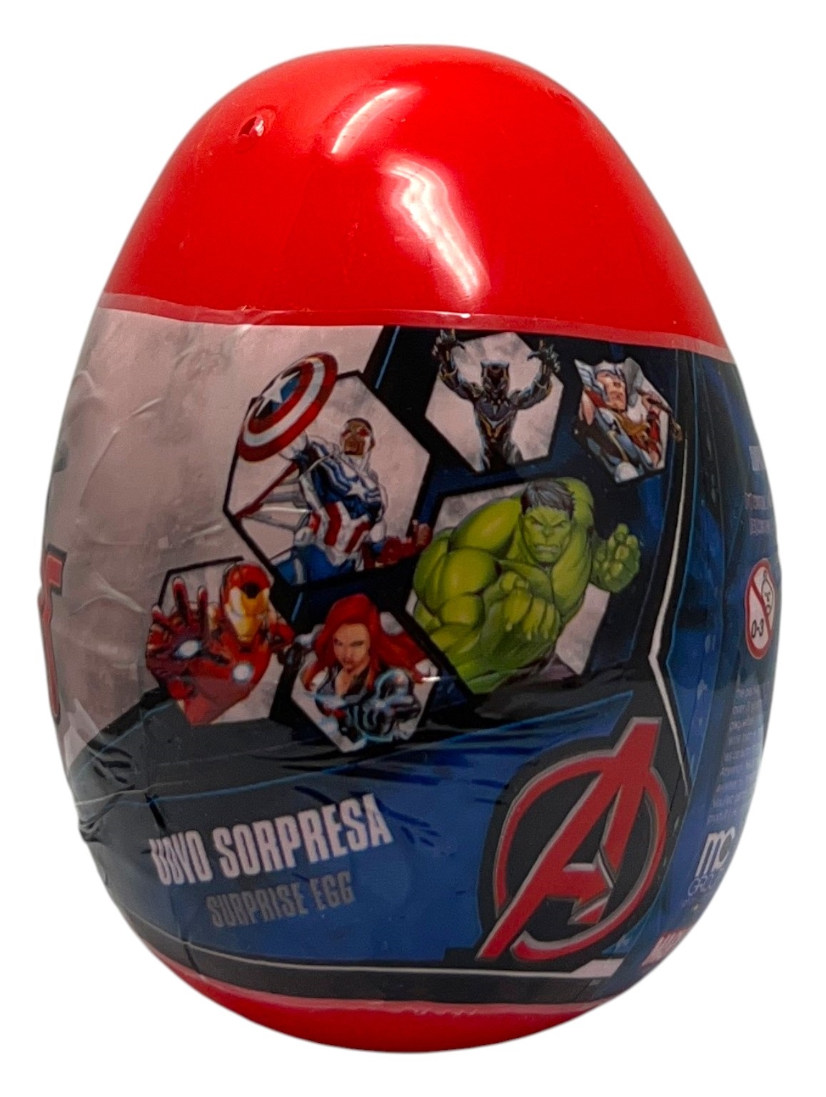 Mini Uovo con Sorpresa Avengers MARVEL Ovetto con Kit da Colorare -  Av0940
