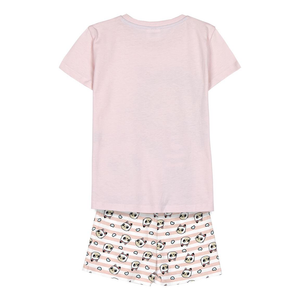 Pigiama Corto Estivo Gabby's Dollhouse T-Shirt e Pantaloncini Shorts in Cotone - 2062