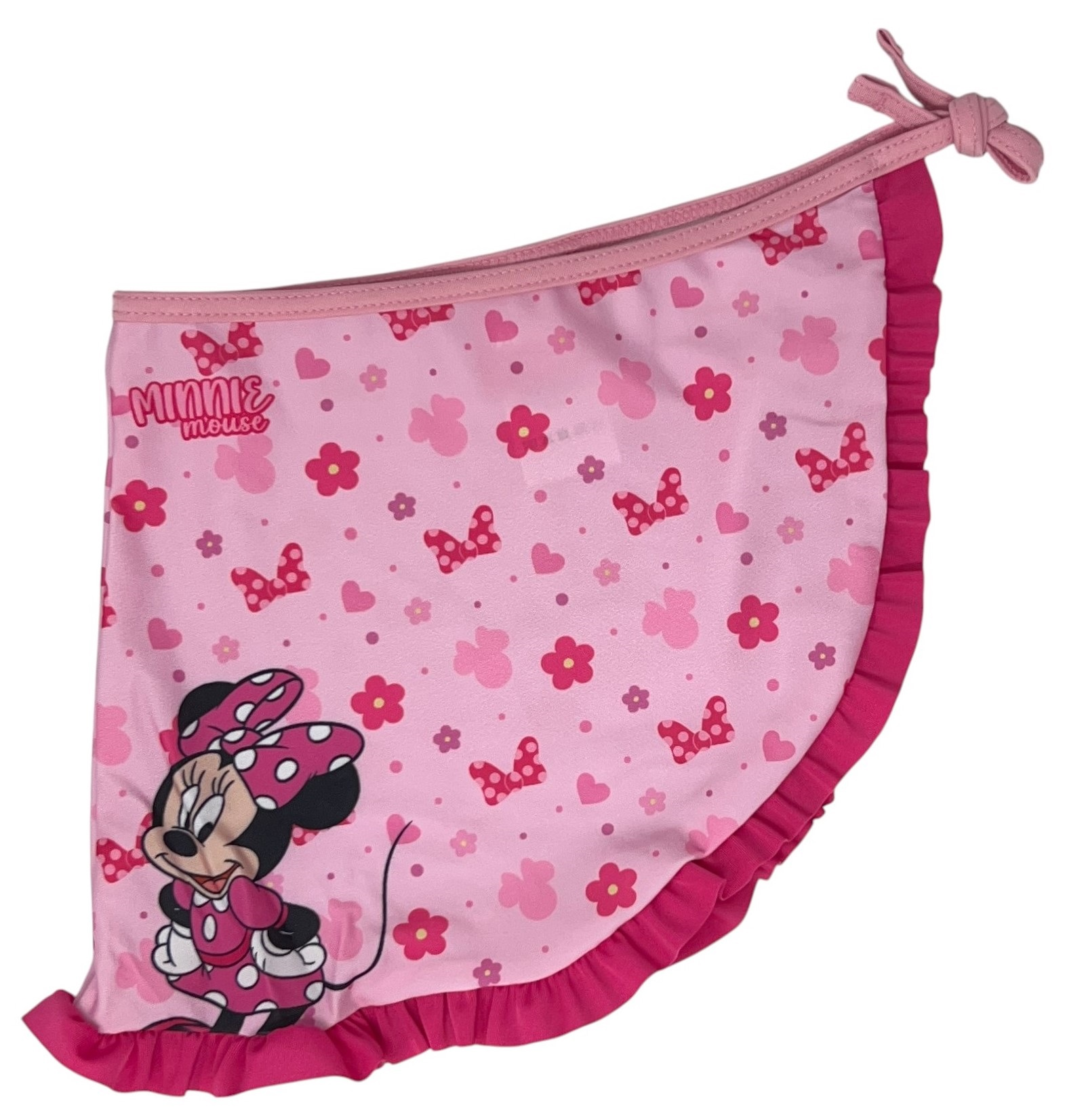 Costume con Pareo Minnie DISNEY Costume da Bagno Due Pezzi con Gonna Bambina - Min36-0587
